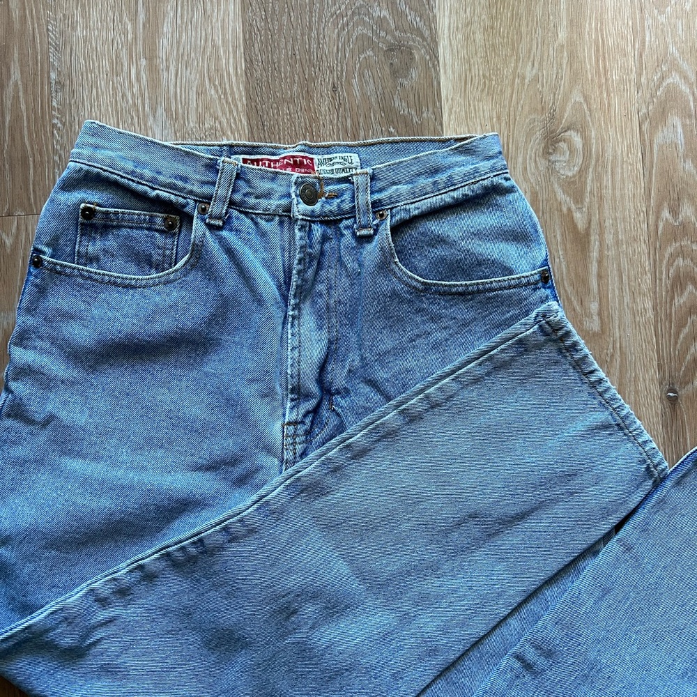 Women Vintage Blue Jeans